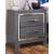 Lodanna Faux Leather/Wood Panel Bedroom Set w/LED Lighting