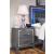 Lodanna Faux Leather/Wood Panel Bedroom Set w/LED Lighting