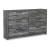 Baystorm MDF/Wood Veneer Dresser w/6 Drawers