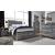 Baystorm MDF/Wood Veneer Panel Bed w/4 Storage Drawers