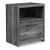 Baystorm MDF/Wood Veneer Nightstand w/Drawer