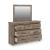 Rusticott MDF Panel Bedroom Set