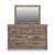 Rusticott MDF Poster Bedroom Set