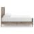 Rusticott MDF Panel Bed, King Size