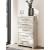 Lawroy MDF Panel Storage Bedroom Set w/4 Drawers