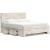 Lawroy MDF Panel Storage Bed w/4 Drawers, King Size