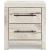 Lawroy MDF Nightstand w/2 Drawers