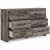 Graystorm MDF Panel Storage Bedroom Set w/2 Side Drawers