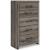 Graystorm MDF Panel Storage Bedroom Set w/4 Drawers