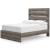 Graystorm MDF Panel Storage Bed w/2 Side Drawers, King Size
