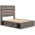 Graystorm MDF Panel Storage Bed w/2 Side Drawers, Full Size