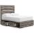 Graystorm MDF Panel Storage Bedroom Set w/2 Side Drawers