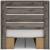 Graystorm MDF Panel Storage Bedroom Set w/4 Drawers