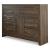 Juararo Wood Panel Bedroom Set
