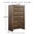 Juararo Wood Chest w/5 Drawers
