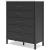Cadmori MDF/Wood Veneer Wide Chest w/5 Drawers