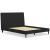 Cadmori Wood/Fabric Upholstered Panel Bed w/Roll Slats