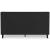 Cadmori Wood/Fabric Upholstered Panel Bed w/Roll Slats, King Size