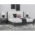 Cadmori Wood/Fabric Upholstered Panel Bed, King Size