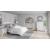 Altyra Wood Panel Bedroom Set w/LED Lighting, Queen Size