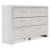 Altyra Wood Double Dresser w/6 Drawers