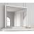 Altyra Wood Panel Bedroom Set w/LED Lighting, Queen Size