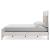 Altyra Wood Panel Bedroom Set w/LED Lighting, Queen Size