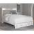 Altyra Wood Panel Bed w/LED Lighting & Storage Footboard, Queen Size