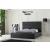 SM Landmark Tufted Vinyl Storage Platform Queen Size Bed
