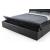 SM Landmark Tufted Vinyl Storage Platform King Size Bed