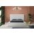 SM Landmark Tufted Vinyl Storage Platform Queen Size Bed