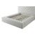 SM Landmark Tufted Vinyl Storage Platform King Size Bed