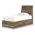 Chirason Wood Panel Bed