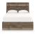 Chirason Wood Panel Bed, Queen Size