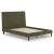 Chirason Upholstered Panel Bed w/Roll Slats