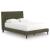 Chirason Upholstered Panel Bed w/Roll Slats