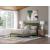 Chirason Upholstered Panel Bed w/Roll Slats