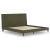 Chirason Upholstered Panel Bed w/Roll Slats, King Size
