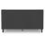 Chirason Upholstered Panel Bed w/Roll Slats, King Size
