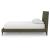Chirason Upholstered Panel Bed w/Roll Slats, King Size