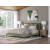 Chirason Upholstered Panel Bed w/Roll Slats, California King Size