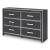 Zuraleus Wood/Polyester Storage Panel Bedroom Set