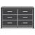 Zuraleus Wood/Polyester Storage Panel Bedroom Set