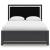 Zuraleus Wood/Polyester Panel Bed