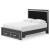 Zuraleus Wood/Polyester Storage Panel Bedroom Set