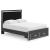 Zuraleus Wood/Polyester Storage Panel Bedroom Set
