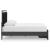 Zuraleus Wood/Polyester Storage Panel Bedroom Set