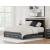 Zuraleus Wood/Polyester Storage Panel Bed, King Size