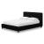 Zuraleus Polyester Upholstered Platform Bed, Queen Size