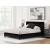 Zuraleus Polyester Upholstered Platform Bedroom Set